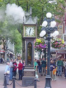 Gastown steam clock